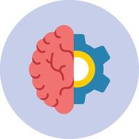 hersenen vector pictogram