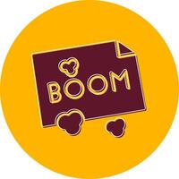 boom vector icoon