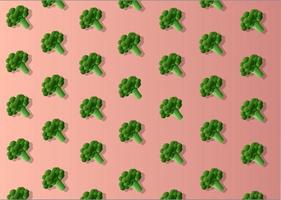 vector achtergrond banner voor wereld vegetarische dag groet broccoli