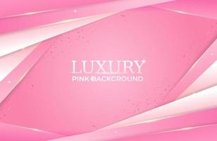 luxe roze achtergrond gradiënt elegante abstracte vorm vector