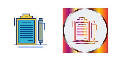 contract vector pictogram