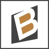 alfabet initialen logo bl, pond, b en l vector