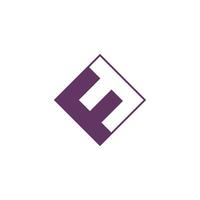 eerste brief ff logo of f logo vector ontwerp sjabloon