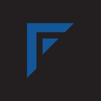 eerste brief ff logo of f logo vector ontwerp sjabloon