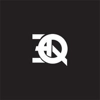 eerste brief eq of qe logo vector logo ontwerp