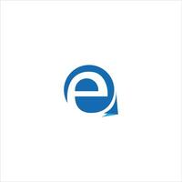 eerste brief eq of qe logo vector logo ontwerp