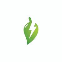 groene energie logo ontwerpsjabloon vector