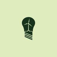 groene energie logo ontwerpsjabloon vector