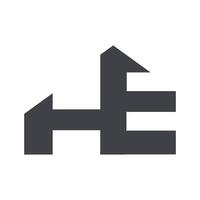 hij, eh, e en h abstract eerste monogram brief alfabet logo ontwerp vector