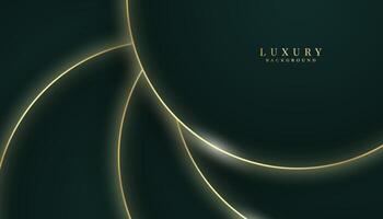 luxe en elegant vector achtergrond illustratie, bedrijf premie banier voor goud