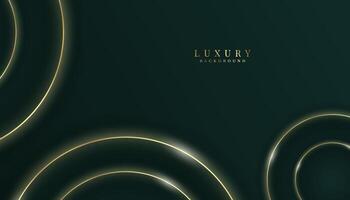 luxe en elegant vector achtergrond illustratie, bedrijf premie banier voor goud