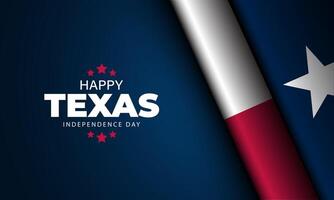 Texas onafhankelijkheid dag achtergrond vector illustratie