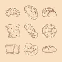 brood pictogramserie vector