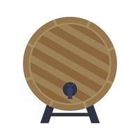 houten vat ontwerp vector