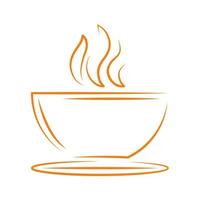 koffiekopje pictogram vector