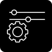 instellingen vector pictogram