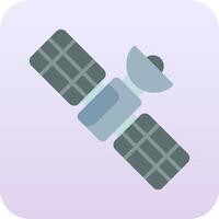satelliet vector pictogram