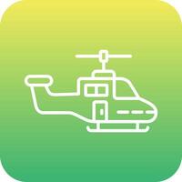 helikopter vector icoon