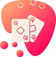 poker kaarten vector icoon