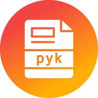 pyk creatief icoon ontwerp vector