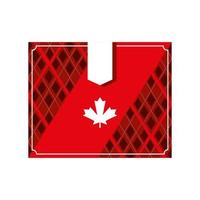 Canadese bannerdecoratie vector