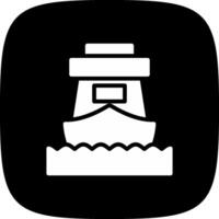 schip creatief icoon ontwerp vector