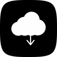 wolk downloaden creatief icoon ontwerp vector