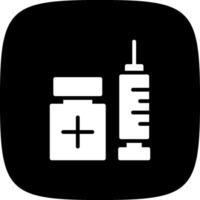 vaccinatie creatief icoon ontwerp vector