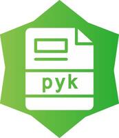 pyk creatief icoon ontwerp vector