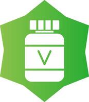 vitamine creatief icoon ontwerp vector