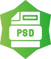 psd het dossier creatief icoon ontwerp vector