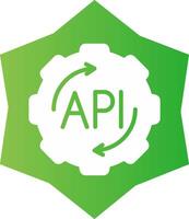 api creatief icoon ontwerp vector