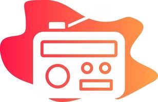 radio creatief icoon ontwerp vector