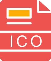 ico creatief icoon ontwerp vector