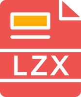 lzx creatief icoon ontwerp vector