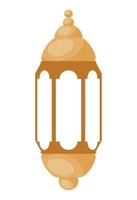 eid al adha lamp vector