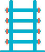 ladder creatief icoon ontwerp vector