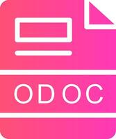 odoc creatief icoon ontwerp vector