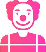 clown creatief icoon ontwerp vector