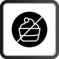 Nee snoepgoed creatief icoon ontwerp vector