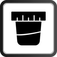 urine test creatief icoon ontwerp vector