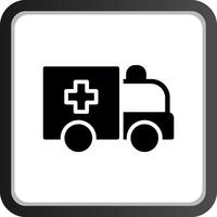 ambulance creatief icoon ontwerp vector