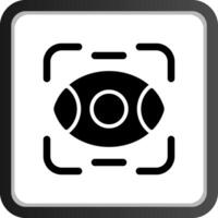 oog scanner creatief icoon ontwerp vector