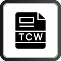 tcw creatief icoon ontwerp vector