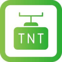 tnt creatief icoon ontwerp vector