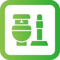 toilet creatief icoon ontwerp vector