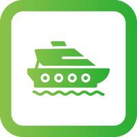 schip creatief icoon ontwerp vector