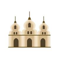 Arabische tempel moskee vector