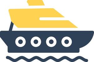 schip creatief icoon ontwerp vector