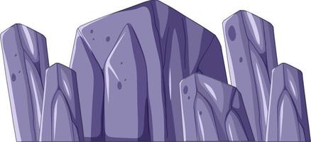 stalactieten stalagmiet in cartoonstijl vector